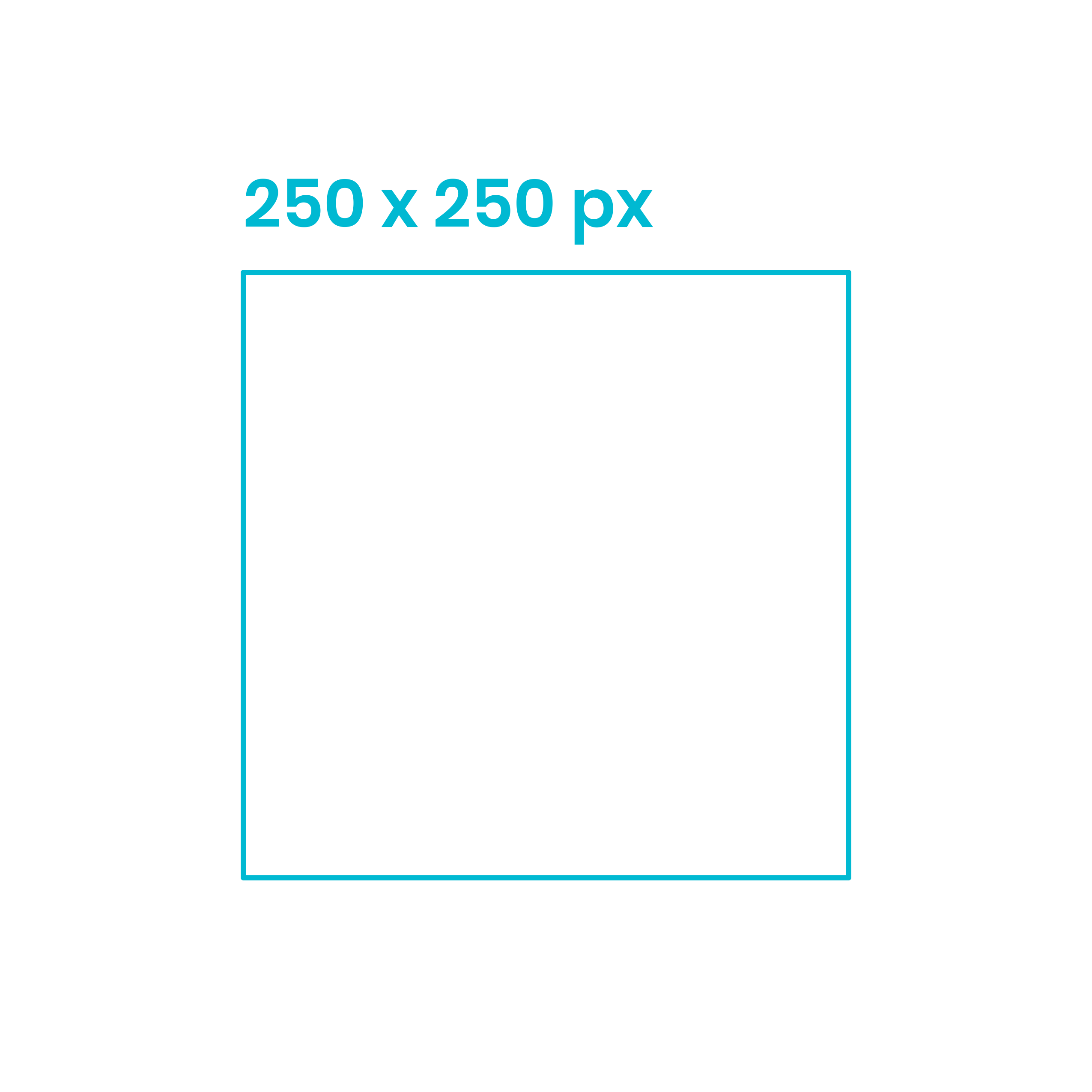 Digital Online Advertising Square Ad 250X250 Realistic Outline Drawing Svg Vector Free Vectors